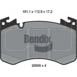 Sada brzdových destiček, kotoučová brzda BENDIX Braking BPD2531