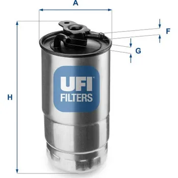 Palivový filtr Palivový filtr UFI 24.427.00