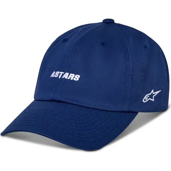 Pokrývka hlavy ALPINESTARS kšiltovka DEDUCE STRAPBACK modrá