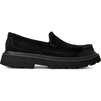 Dámské mokasíny Semišové mokasíny UGG Ascot Lug pánské, černá barva, 1172691.BLK 99X, EUR 42