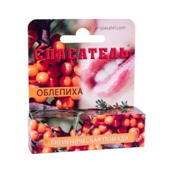 Pleťový krém Záchranář: Balzám na rty s olejem rakytníku 4g TML M145