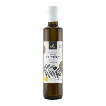 Rostlinný olej Foodin bio extra virgin olivový olej z Kréty 500 ml