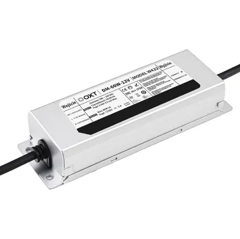Napájecí zdroj pro osvětlení OXT LED napájecí zdroj 12V 60W 5A IP68 vodotěsný hermetický