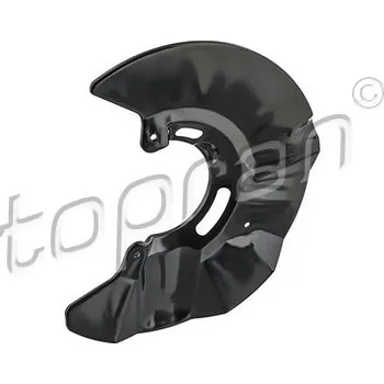 Brzdový kotouč Ochranný plech proti rozstřikování, brzdový kotouč TOPRAN 116 828