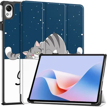 Pouzdro na tablet VSECHNONAMOBIL 119556 ART Zaklápěcí pouzdro pro Huawei MatePad 11.5 S LAZY CAT