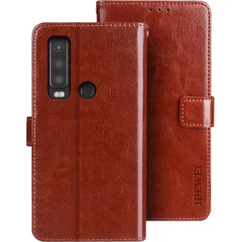 Pouzdro na tablet VSECHNONAMOBIL 72537 IDEWEI Peněženkový kryt CAT S75 hnědý