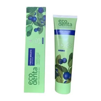 zubní pasta ECODENTA: Zubní pasta „Svěží dech“ s borůvkami 100ml K2678