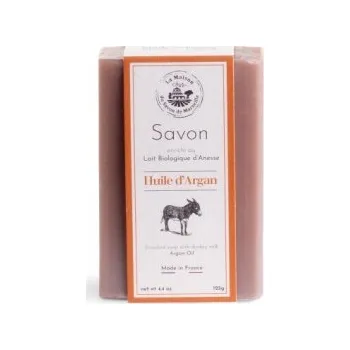 Mýdlo Mýdlo s oslím mlékem DUO - Huile d argan/Lait d´anesse (Argán/Oslí mléko) 125g TML F048