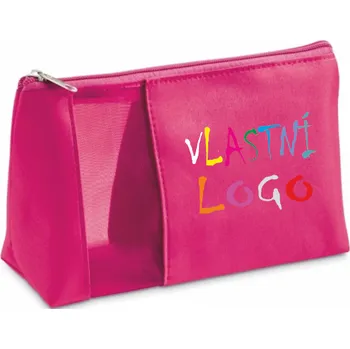 Kosmetická taška ON-DESIGN Kosmetická taška z mikrovlákna a síťoviny ANNIE s vlastním potiskem