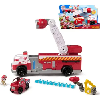 Hračka SPIN MASTER Auto hasičské Paw Patrol střílí šipky na baterie Světlo Zvuk | AS242