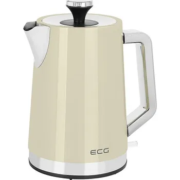 Rychlovarná konvice ECG RK 1766, vanilková barva