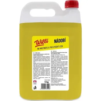Mycí prostředek Prostředek na nádobí Willi - 5 kg