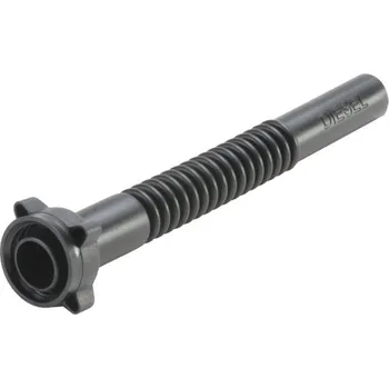 Ventil Vypouštěcí nástavec pro kanystry, vhodný pro naftu, černý, BJ = 5 kusů