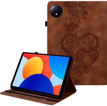 Příslušenství pro tablet Heart zavírací pouzdro na tablet Xiaomi Redmi Pad SE 8.7 - hnědé