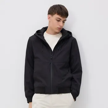 Dámský kabát Reserved - Bunda na způsob šusťákovky - černý - 360CV-99X - 360CV-99X-XL