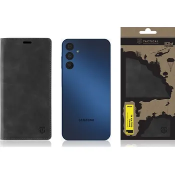 Pouzdro na mobilní telefon Flipové pouzdro Tactical Xproof pro Samsung Galaxy A15 4G, black hawk