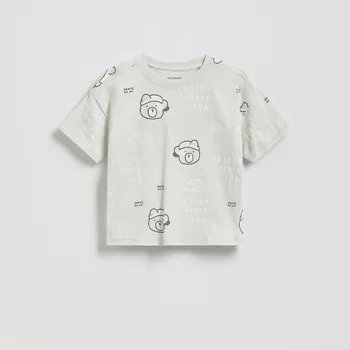 Reserved - Tričko s potiskem - světle šedá - 119FO-09X - 119FO-09X-104