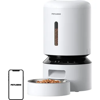 Miska pro psa Dávkovač krmiva Petlibro Granary WiFi, 5 l, bílá