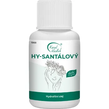 Přípravek na čištění pleti a oči AKH/Karel Hadek Hydrofilní olej HY-SANTALOVÝ 20 ml