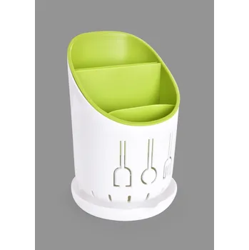 Odkapávač na nádobí DRENAGE | stojan & odkapávač na kuchyňské náčiní a příbory | ⌀12 × v 18,5 cm Dedra