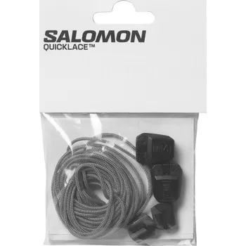 Tkaničky do bot Tkaničky SALOMON QUICKLACE KIT L47379400 – Stříbrná