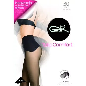 Dámské punčochy KOMFORT V PASE - BEZEŠVÉ PUNČOCHÁČE S ŽEBROVANÝMI ŠVY daino 3-4