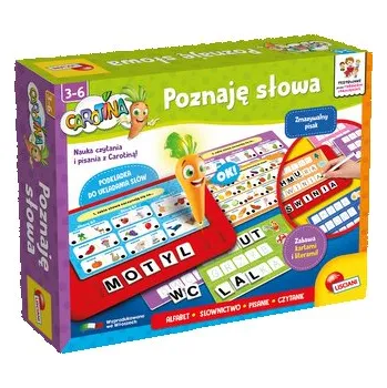 Desková hra Gra edukacyjna Carotina Poznaję Słowa, Lisciani