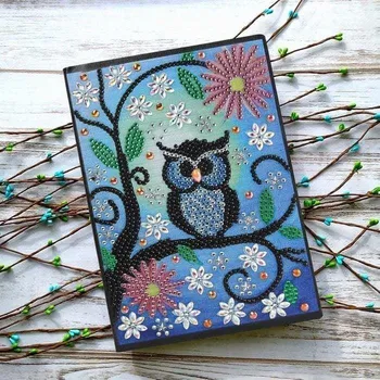 Vyšperkuj si deníček - sova