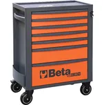 Beta tools Vozík na nářadí se 7 zásuvkami, oranžový/antracitově šedý, 2400/rsc24/7-o