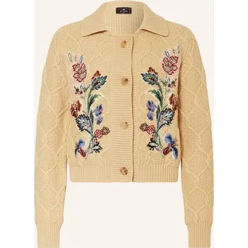 Dámský svetr Etro Dámský Pletený Kardigan, béžová, 42