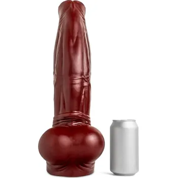Dildo Mr. Hankey’s Toys Horse Dildo II XXL, prémiové silikonové dildo s Vac-U-Lock 41 x 7,1–9 cm