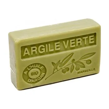 Mýdlo Mýdlo s bio arganovým olejem - Argile verte (zelený jíl) 100g TML F061