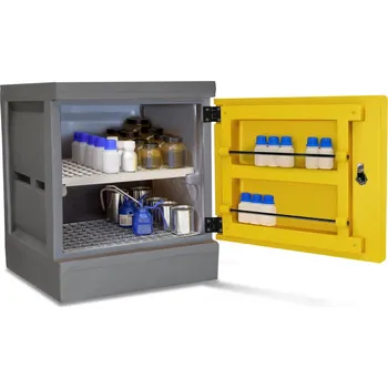 Ekologická skříň PolyStore Mini typ PS 611.2, z plastu, Š 60 cm, 2 rošty V2A