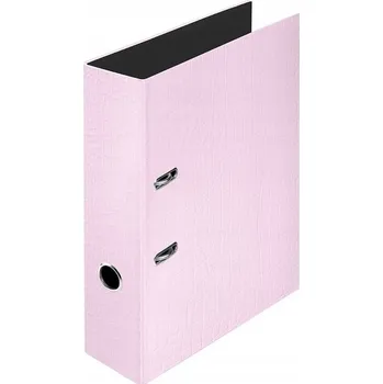 Archivační box Segregator dźwigniowy PasteLove A4/7 pastelowy różowy, VauPe