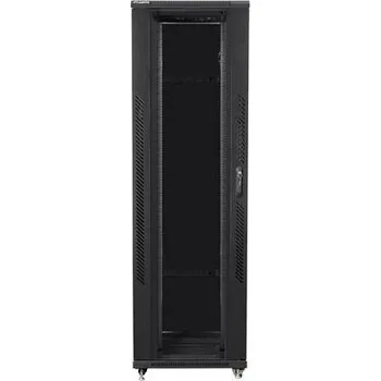 Racková skříň LANBERG Volně stojící skříň 19" 42U/800x1200 černá (RAL9004) (v rozloženém stavu)