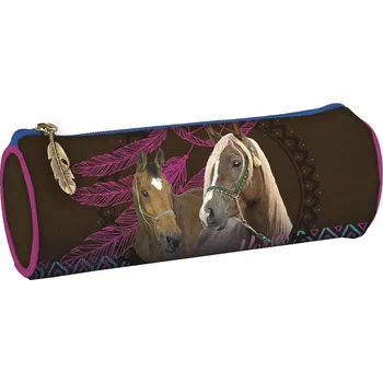 Penál Derform Kulatý penál koně Indian Horse