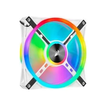 Počítačové chlazení Corsair ventilátor QL Series QL140 RGB LED, 1x 140mm, bílá