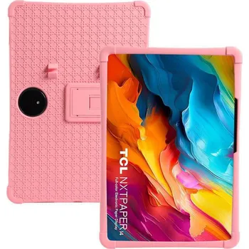 Pouzdro na tablet VSECHNONAMOBIL 119521 FLEX-SHIELD Silikonový obal pro TCL NxtPaper 14 růžový