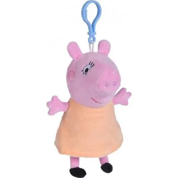plyšák Prasátko Peppa plyšový přívěsek na batoh, 4 druhy varianta 1 maminka