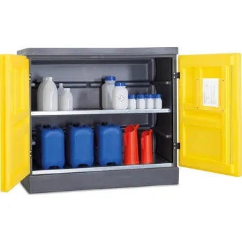 Ekologická skříň PolyStore š 60 cm, z plastu,2 policemi pozinkované,2-dvéřová,Typ PS 1211