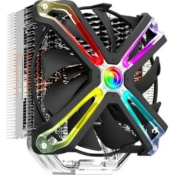 PC ventilátor Zalman chladič CPU CNPS17X / 140mm RGB ventilátor / heatpipe / PWM / výška 160mm / pro AMD i Intel
