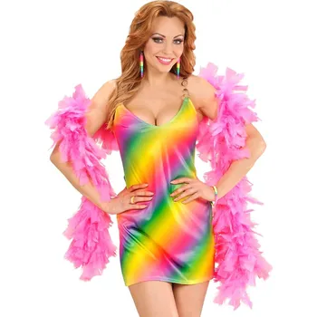 Karnevalový kostým Duhové šaty - M