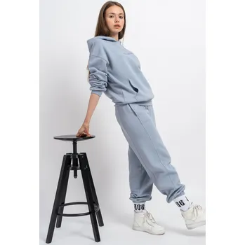 Reporter Young | Dívčí modré oversize tepláky s módním střihem - Barva MODRÁ, Velikost 146 243-0117G-30-450-1