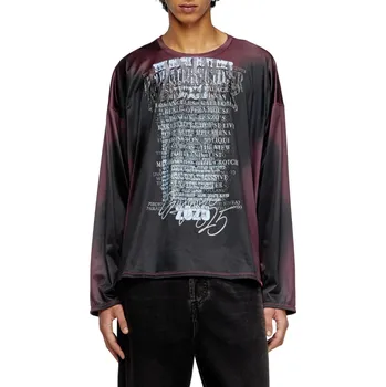 Pánské tričko TRIČKO DIESEL T-OLAVI-AA T-SHIRT BLACK