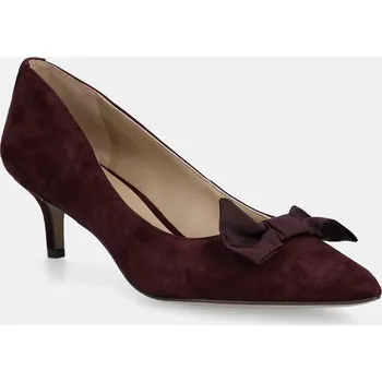 Dámské lodičky Semišové lodičky Lauren Ralph Lauren Adrienne Bow 802980116003.600 fialová 49X, EUR 39.5