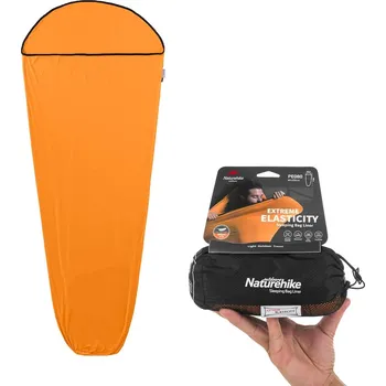 Spacák Naturehike Extrémně elastická vložka do spacího pytle 360 g Barva: Oranžová