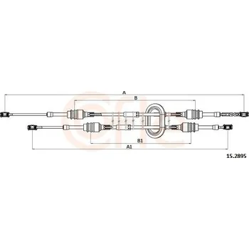Tazne lanko, rucni prevodovka COFLE 15.2895