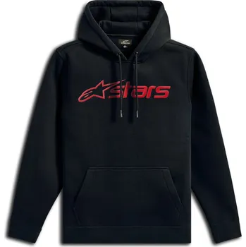 Pánské oblečení ALPINESTARS mikina BLAZE HOODIE 3 černá/red - S