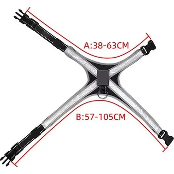 Postroj pro psa Reedog Reedog svítící kšíry pro velké psy - L