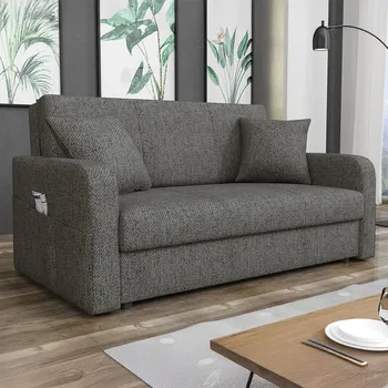 Pohovka Pohovka VIVA III PUFF | 153 cm | rozkládací + úložný prostor | kapsy na bocích | VÝBĚR TKANIN